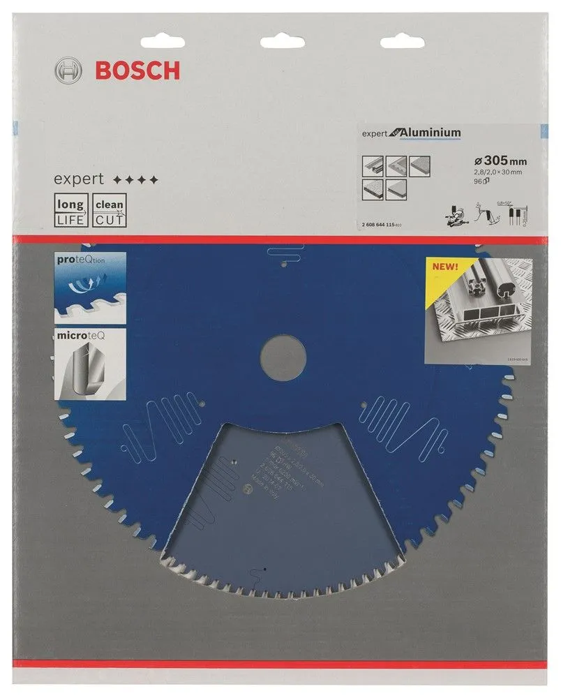 Bosch 2608644115 Expert Cirkelzaagblad - 305 X 30 X 96T - Aluminium - Carbide 1 Bosch 2608644115 Expert Cirkelzaagblad - 305 X 30 X 96T - Aluminium - Carbide